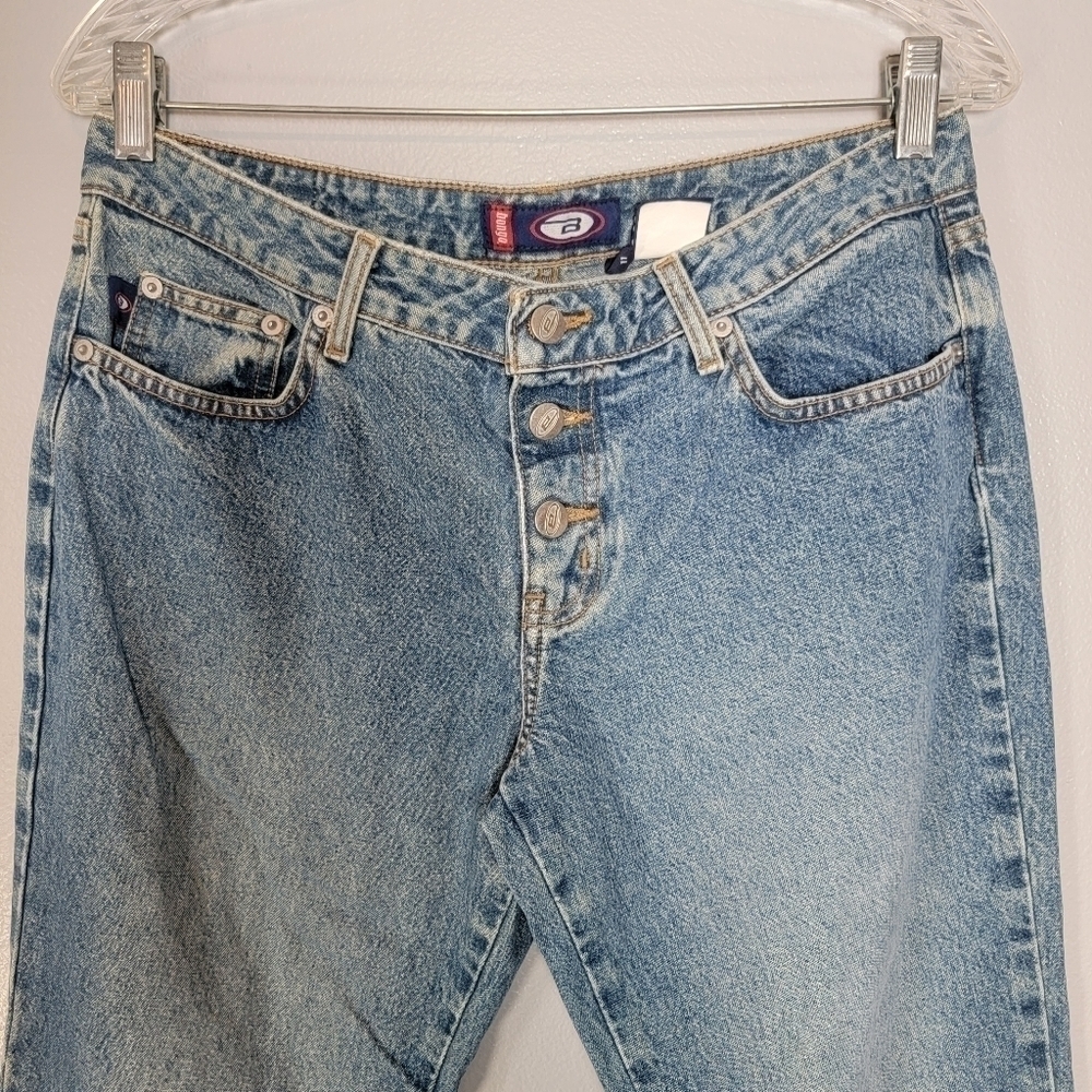 Vintage Bongo low rise button fly flare jeans - Picture 9 of 13